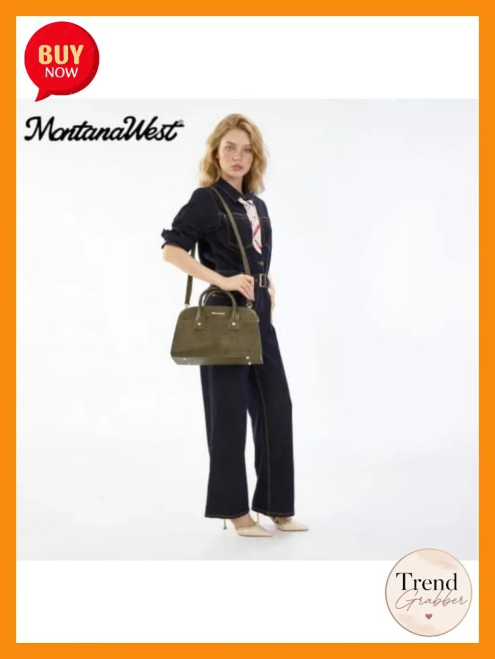 Structured Satchel Bag Top Handle Crossbody Purse Faux Leather